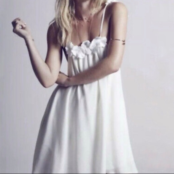 For Love And Lemons Dresses & Skirts - For Love & Lemons x Jacquie Aiche white mini dress